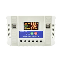 Powermaster Pm-60a 12v 24v 36v 48v 60a 4 Usb'li Dijital Otomatik Solar Güneş Enerjisi Şarj Regülatörü