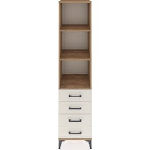 Hyperion Dolap 3 Raflı 4 Çekmeceli 44x44x195 Çam-aytaşı Çam