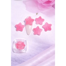 Candy Glow 3d Sugar Star Nail Charm Bubble Pink No:13