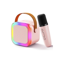 Vothoon KN-14 Kablosuz Mikrofonlu RGB Karaoke Bluetooth Hoparlör Vothoon KN-14 Kablosuz Mikrofonlu RGB Karaoke Bluetooth Hoparlör