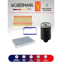 Wöbermann Seat Leon 1.6 Filtre Bakım Seti 2003-2006 BCB 3K Wöbermann Seat Leon 1.6 Filtre Bakım Seti 2003-2006 BCB 3K