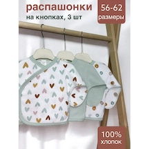 Rokakıds Yenidoğanlar İçin Pamuklu Body 3'lü Set 218589118 Beyaz