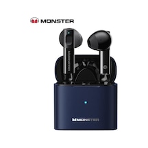 Premium Aksesuar Aktif Eğlence Monster Airmars Xkt03 Mavi Kablosuz Kulaklık