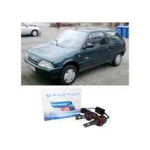 Citroen Ax Led Xenon Uzun + Kısa Far Ampulü H4 Ultimate Yeni Seri Beyaz
