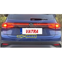 Taigo 1.5 Tsı Style Uyumlu Taıgo Krom Bagaj Yazısı 3m 3d Abs