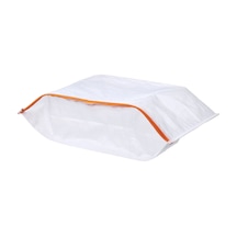 Ikea Parkla Ayakkabı Saklama Çantası 48 X 22 Cm Beyaz - Turuncu