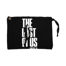 The last of Us Ellie Gamers Siyah Clutch Cüzdan / El Çantası Siyah