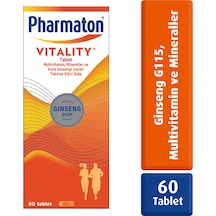 Pharmaton Vitality Ginseng G115 Multivitamin ve Mineraller 60 Tablet