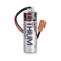 Er17500v 3.6v A Size Lithium Pil - Kahverengi Soket