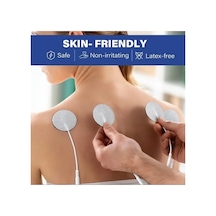 5 Paket, 20 Adet Yuvarlak 3.2 Cm Tens Elektrod Pedi Karışık