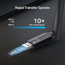 Tp-lınk Archer Tbe400u Plus Wıfı7 Be6500 Üç Bant Kablosuz Usb Ağ Adaptörü