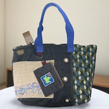 Vintage Salaş Çok Renkli Orta Boy Günlük Seyahat Gezi Omuz Çantası 36cmx34cm Siyah - Taş Vintage Salaş Çok Renkli Orta Boy Günlük Seyahat Gezi Omuz Çantası 36cmx34cm Siyah - Taş