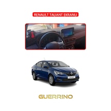 Renault Talıant Ekranlıtorpido Koruma Halısı Kırmızı Kenar