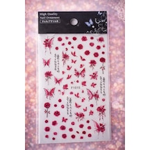 Urban Butterfly & Abstract Nail Art Sticker Series No:09
