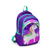Yaygan Kids Mor Unicorn Kız Çocuk İlk ve Orta Okul Çantası 14376