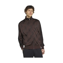 Auco Adidas Erkek Günlük Tek Üst Monogram Firebird Ia4536 Kahverengi