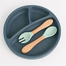 Mama Kaşığı Ve Çatal Seti 010600 River Green Altın Ve Çok Renkli