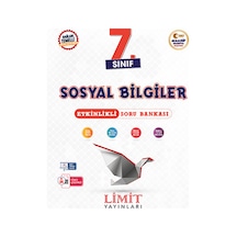 Limit 2027 7. Sınıf Sosyal Bilgiler Etkinlikli Soru Bankası Maarif Model