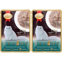 Refine Pouch Jöle İçinde Palamutlu Seçkin Ton Balığı 70 Gr 2 Paketi 103 Ivory