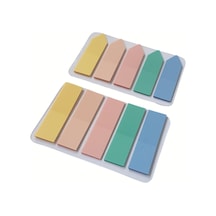 Sticky Notes Şeffaf Renkli Yapışkan Not Kağıtları Film İndeks Renk 3