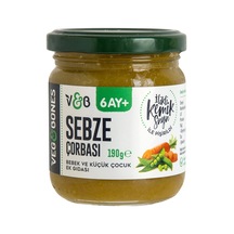 Veg & Bones Sebze Çorbası 190 G - 8 Adet Tarı