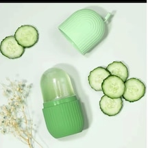 Silikon Buz Küpü Yüz Masaj Aleti, Cilt Bakımı İçin Soğuk Terapi Aracı