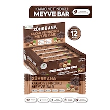 Kakaolu Ve Fındıklı Meyve Bar Şeker İlavesiz 35 Gr X 12 Adet