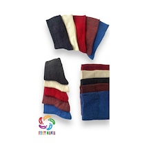 Footmania 4 Çift Bambu Kadın Çok Renkli Çorap Mis Extra Comfort