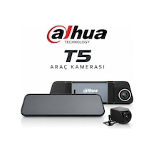 Dhı-t5 Dikiz Aynalı Araç İçi Kamera 4k Çözünürlük + Ön Ve Arka Kamera + Gps + Park Sensörü + Dokunmatik Ekran + App Kontrol