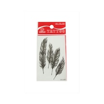 Yaprak - 3 - Tattoo Dövme - Ece-umay - Sticker Beyaz