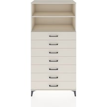 Hyperion Dolap 2 Raflı 7 Çekmeceli 88x44x182 Aytaşı-aytaşı Aytaşı
