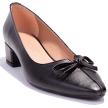Dagoster Dza07-7269301 Siyah Klasik Topuklu Kadın Ayakkabı 001