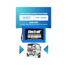 Kuba Didi Batarya Standart Kapasite Lifepo4 72v 45ah Elektrikli Motosiklet Bataryası
