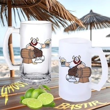 Vikings Buzlu Ya Da Buzsuz Bira Bardağı