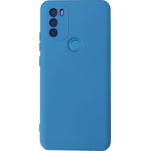 Mey İthalat General Mobile Gm 21 Plus Kılıf Nano İçi Kadife Silikon - Mavi