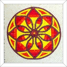 Artebella Seramik Mozaik Set 32x32cm Cm 12