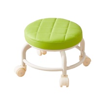 Jzcat Home Kasnaklı Basit Mini Tabure-yeşil