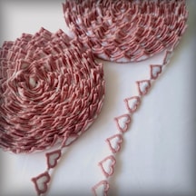 Motifli Şerit Nakış Modeli Nakış Aksesuar Pembe Diğer