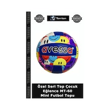 Özel Seri Top Çocuk Eğlence Mt-60 Mini Futbol Topu Çok Renkli