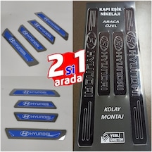 Hyundai Sonica Uyumlu Kapı Eşiği + Kapı Koruyucu