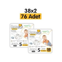 Protection Bebek Bezi 5 Numara Junior (11-18 Kg) 38x2  Adet – 2’li Jumbo Set, Maksimum Koruma