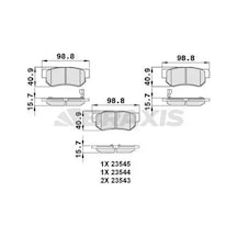 Braxıs Ab0097 Arka Fren Balatasi 4841321a10 4841321b10 5830217a00