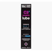 Muc-off C3 Wet Weather Ceramic Zincir Yağı120ml Siyah