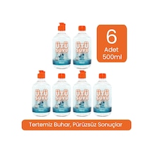 Distile Edilmiş Saf Ütü Suyu 6 Adet 500 Ml Zahmetsiz, Kolay Ve Hızlı Ütüleme %0 Kimyasal