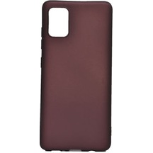 Nihcase Samsung Uyumlu Galaxy A51 Kılıf Matte Premier Silikon Kapak