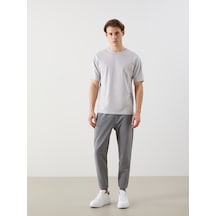 Lcwaıkıkı Classic Gri Standart Kalıp Erkek Jogger Eşofman Altı
