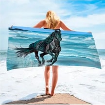 80x150 Cm Banyo&plaj&spor Havlusu Hızlı Kuruma Mikrofiber ,