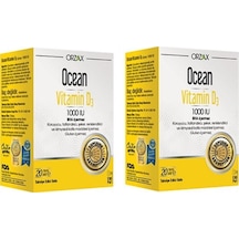 Ocean Vitamin D3 1000 Iu Sprey 20 Ml X2 Adet