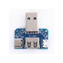 Koodmax Xy-usb4 Arduino-usb Dönüştürücü Terminal-micro Usb-type-c Usb 3.1