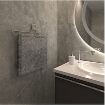 Decorev Dc-4781 Dekoratif Krom Uzun Havluluk Modern Banyo Aksesua Krom